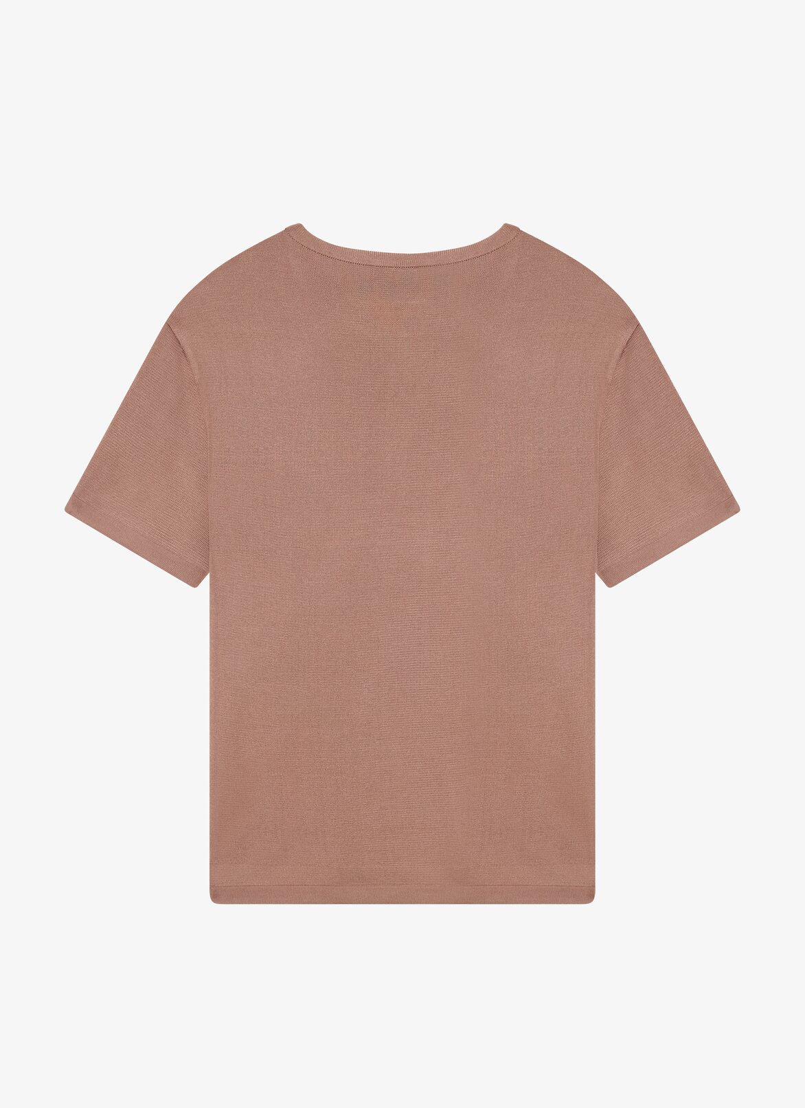 High Shine T-shirt ALAÏA DARK CAMEL HIGH SHINE T-SHIRT